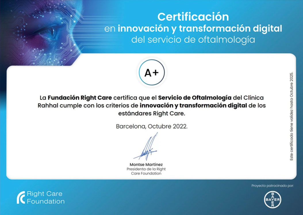 Atención oftalmológica para pacientes internacionales - Clínica Rahhal